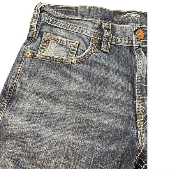 Silver Jeans Womens Blue Size 34/32 - Picture 7 of 11